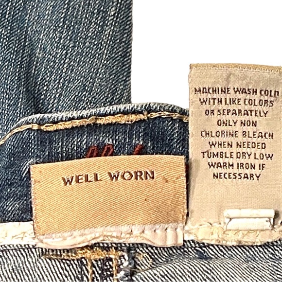 Ruff Hewn Bootcut Midwash Blue Jeans - Picture 11 of 16